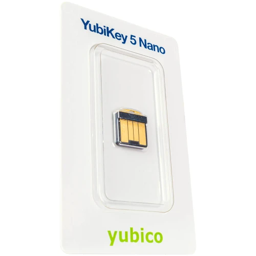 Yubico YubiKey 5 Nano - U2F FIDO/FIDO2 aparatinis raktas