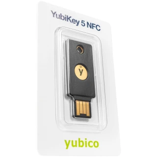 Yubico YubiKey 5 NFC - U2F FIDO/FIDO2 aparatinis raktas
