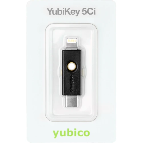 Yubico YubiKey 5Ci USB-C - U2F FIDO/FIDO2 aparatinis raktas