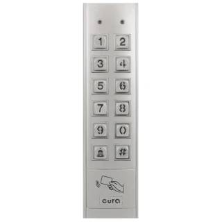 Šifravimo užraktas EURA AC-14A1 - 1 išėjimas, artumo kortelė, paviršinis montavimas, skambučio mygtukas
