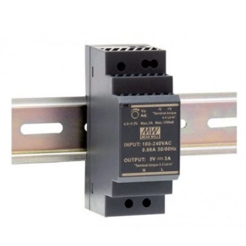 HDR-30-24 maitinimo šaltinis DIN juostai 24VDC/1,5A