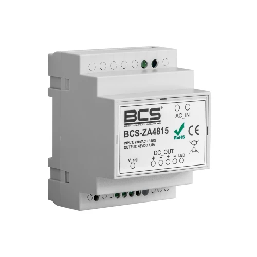 BCS-ZA4815 tinklo maitinimo šaltinis reikalaujantiems elektroniniams įrenginiams