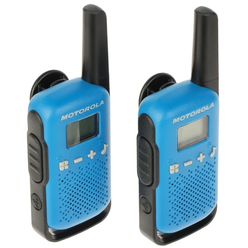 Rinkinys iš 2 PMR radijo telefonų MOTOROLA-T42/BLUE 446.1MHz ... 446.2MHz