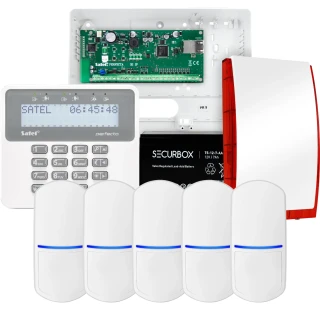 SATEL PERFECTA 32 IP signalizacijos rinkinys, 5x jutiklis, sirena, valdiklis