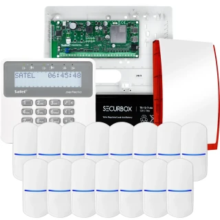 SATEL PERFECTA 32 LTE signalizacijos rinkinys, 15x PET jutiklis, sirena, valdiklis