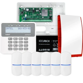 SATEL PERFECTA 32 LTE signalizacijos rinkinys, 6x PET jutiklis, sirena, valdiklis
