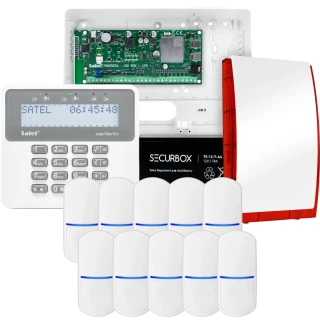 SATEL PERFECTA 32-WRL LTE signalizacijos rinkinys, 10x PET jutiklis, sirena, valdiklis
