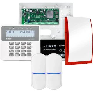 SATEL PERFECTA 32-WRL LTE signalizacijos rinkinys, 2x PET jutiklis, sirena, valdiklis
