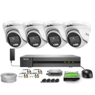 Stebėjimo rinkinys 4x TVICAM-T5M-20DL 5MPx, ICR, WDR, HiLook pagal Hikvision