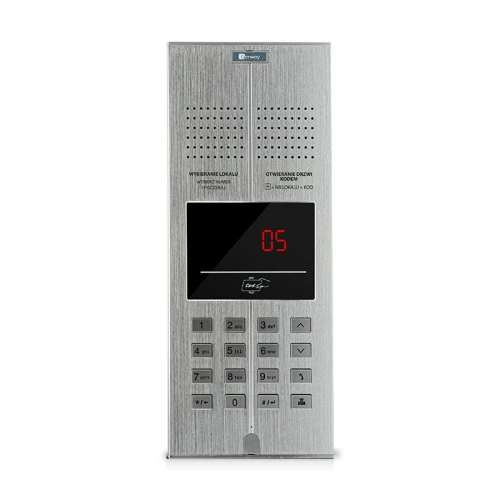 20 šeimų skaitmeninis domofonas GENWAY WL-03NL V2 su kalbėjimo funkcija