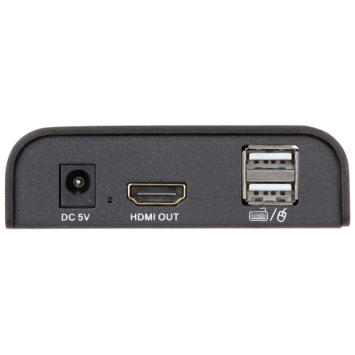 HDMI+USB-EX-100/RX SIGNAL" ilgintuvo imtuva